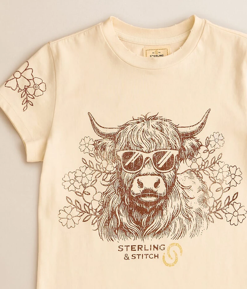 Girls - Cool Cow T-Shirt