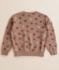 Girls - Floral Pullover