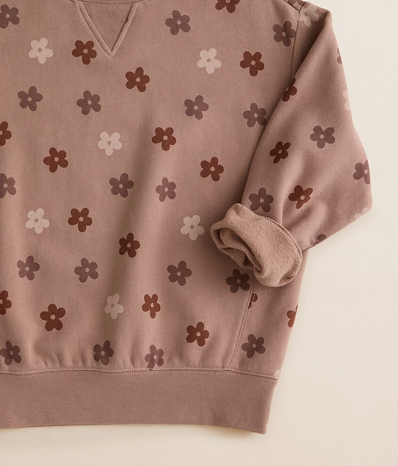 Girls - Floral Pullover