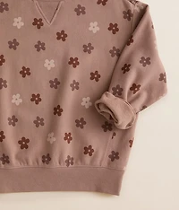 Girls - Floral Pullover