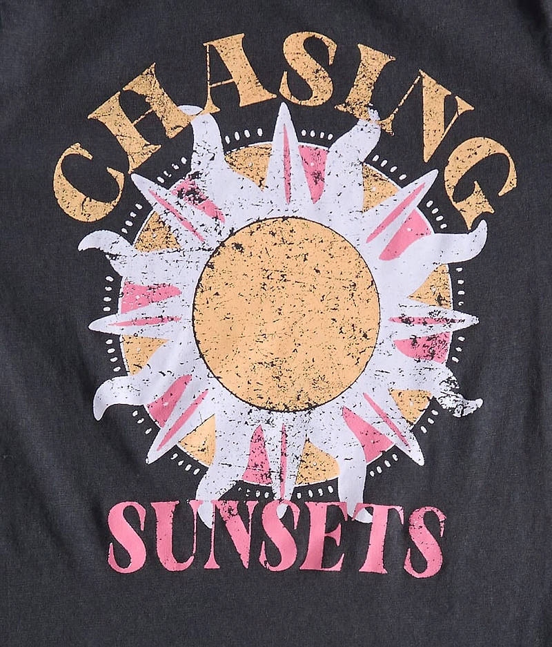 Girls - Chasing Sunsets Oversized T-Shirt
