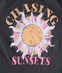 Girls - Chasing Sunsets Oversized T-Shirt