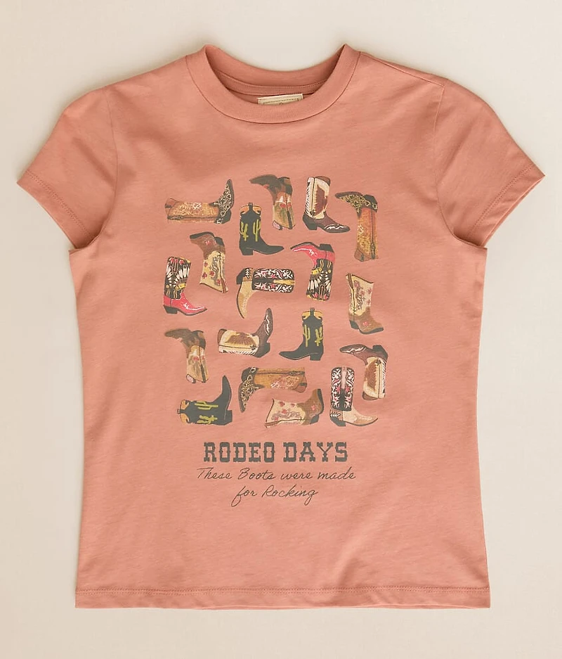 Girls - Rodeo Days Boots T-Shirt