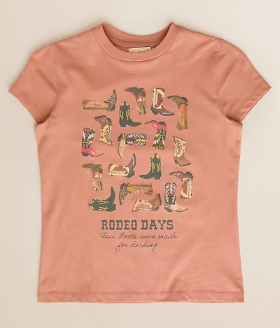 Girls - Rodeo Days Boots T-Shirt
