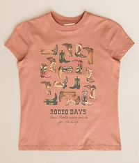 Girls - Rodeo Days Boots T-Shirt