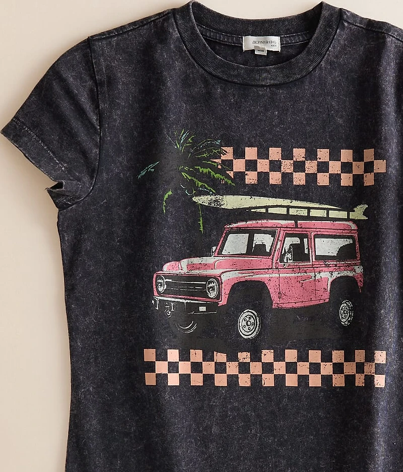 Girls - Surfing Jeep Oversized T-Shirt