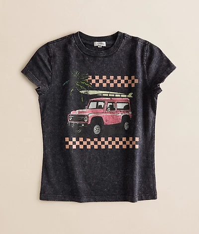 Girls - Surfing Jeep Oversized T-Shirt
