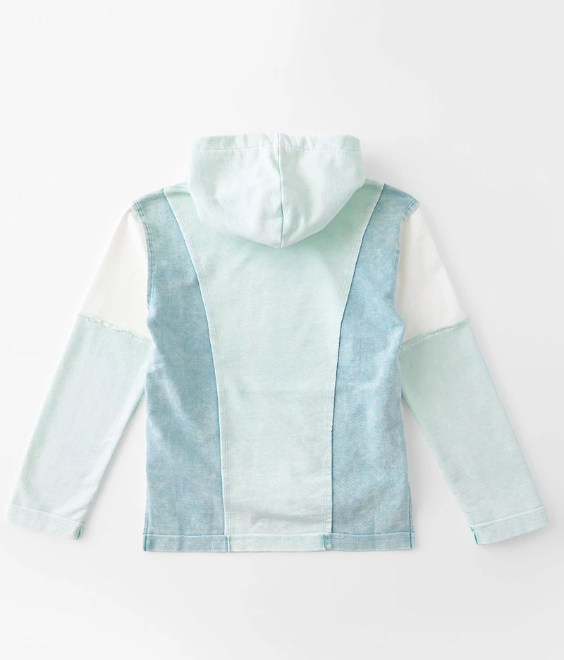 Girls - Pieced Hoodie