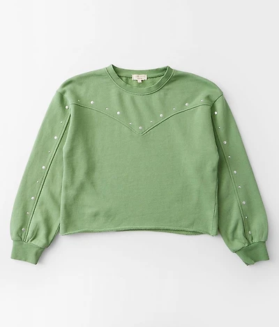 Girls - Glitz Cropped Pullover