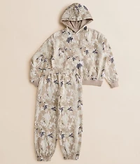 Girls - Camo Hooded Sweatshirt