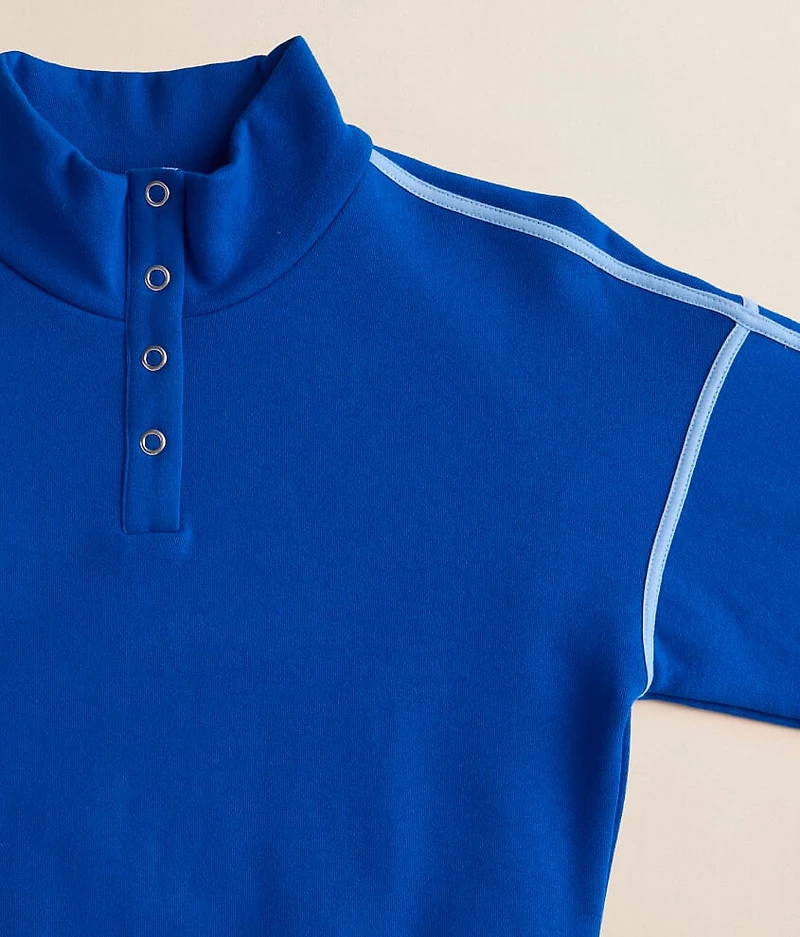 Girls - Quarter Snap Pullover