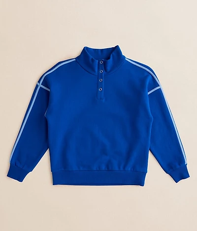 Girls - BKE Quarter Snap Pullover