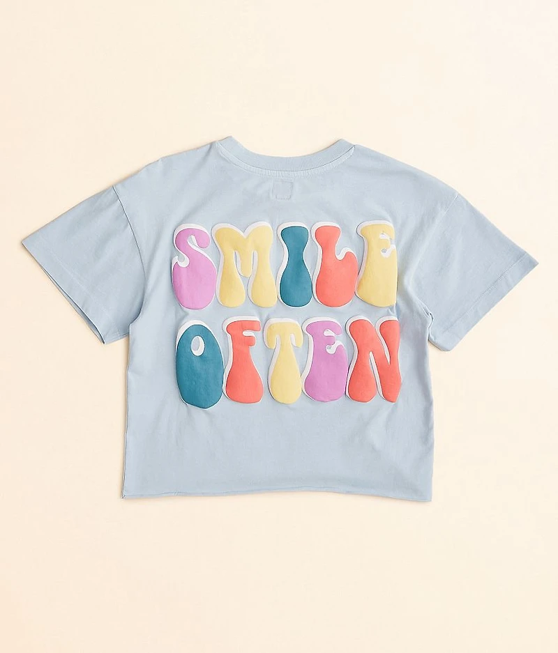 Girls - Smile Often Cropped T-Shirt