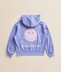 Girls - Dreamer Smiley Hooded Sweatshirt