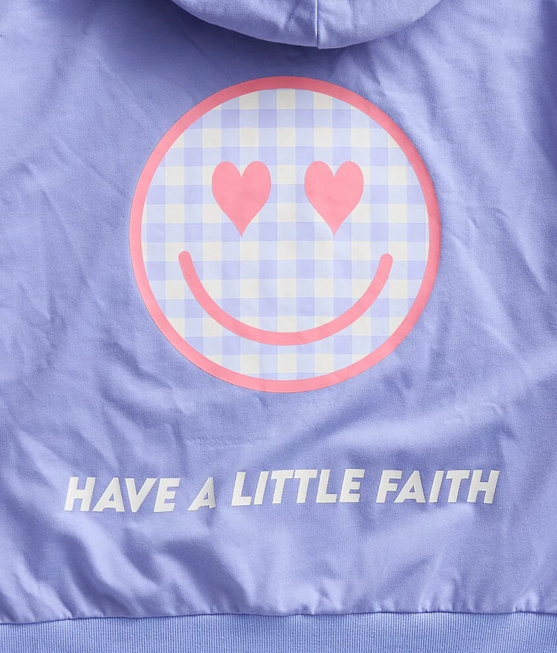 Girls - Dreamer Smiley Hooded Sweatshirt