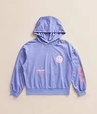 Girls - Dreamer Smiley Hooded Sweatshirt