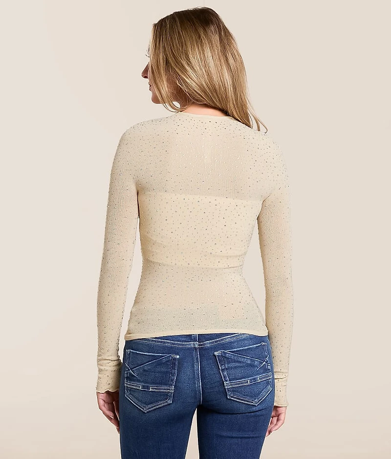 Night Sky Rhinestone Top