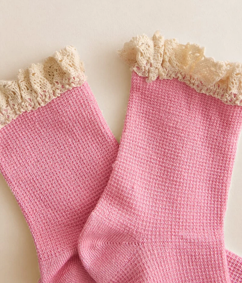 Beloved Waffle Knit Socks