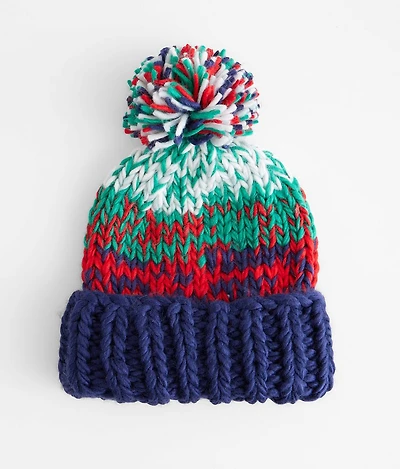 Chunky Stripe Beanie