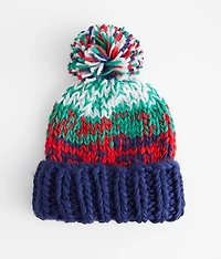 Chunky Stripe Beanie