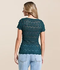 Angelina Lace Top