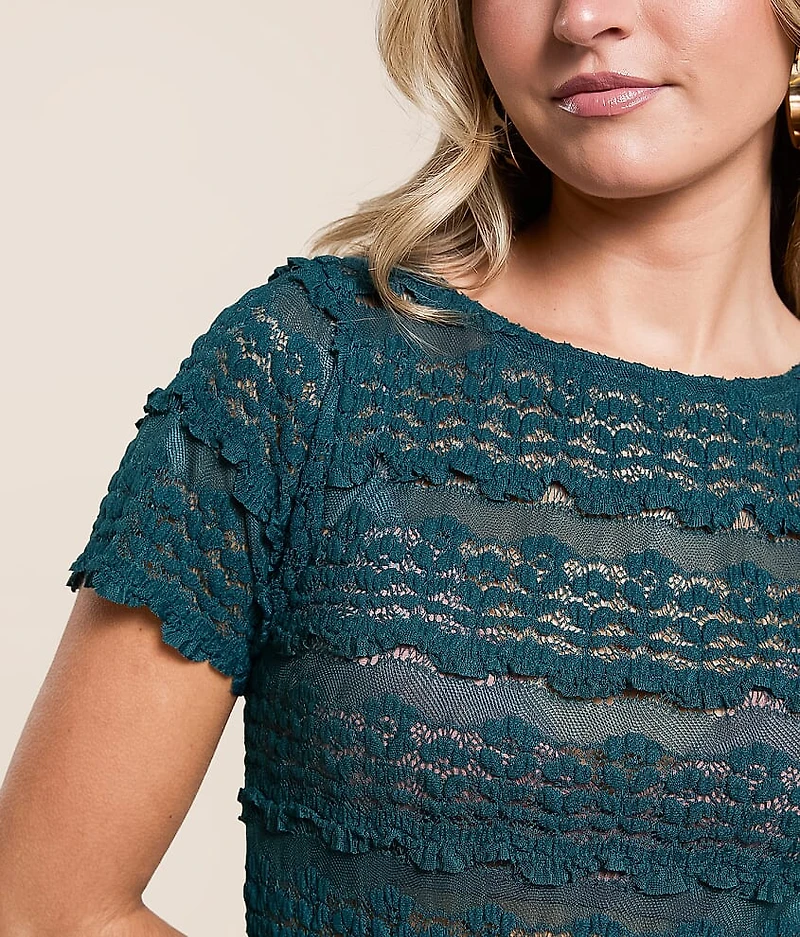 Angelina Lace Top