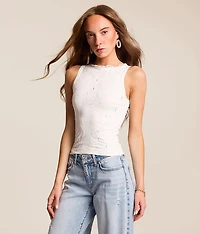 Flirty Flutters Tank Top