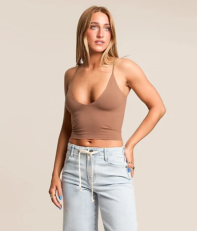 Round Two Cropped Cami Tank Top