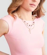 Low Back Cropped T-Shirt