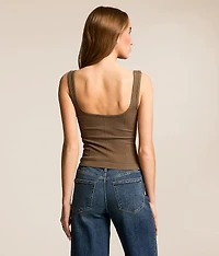 Simply Soft Cropped Tank Top