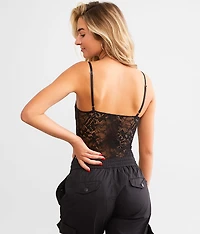 Night Rhythm Lace Bodysuit