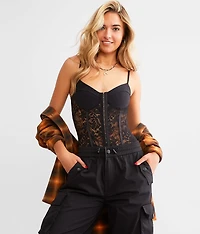 Night Rhythm Lace Bodysuit