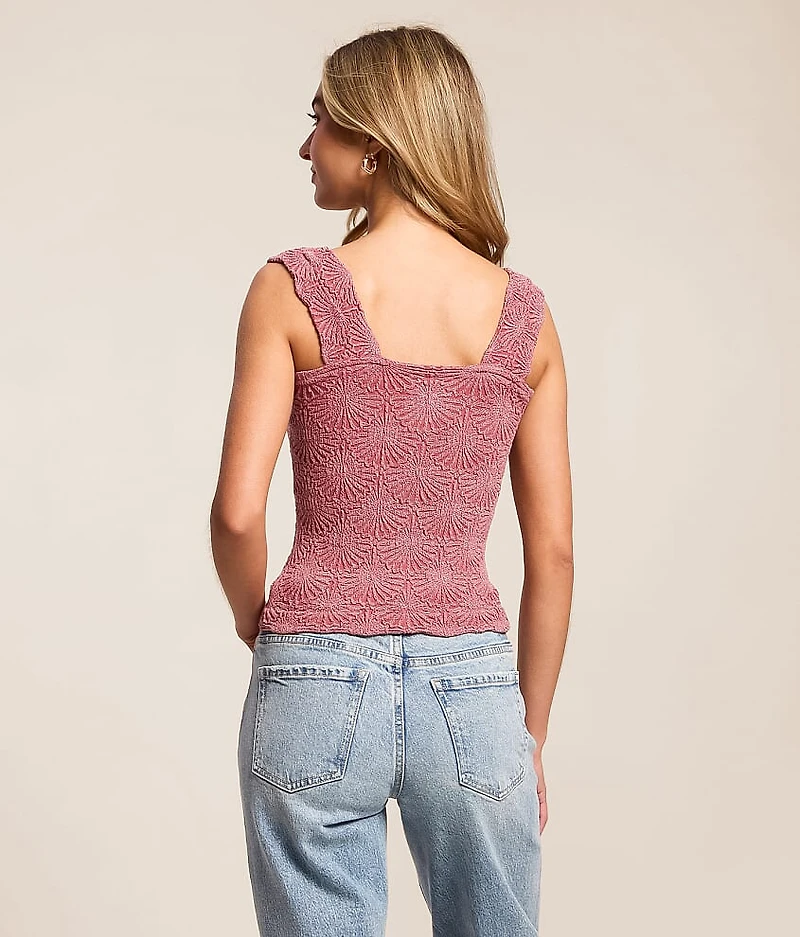 Love Letter Cropped Cami Tank Top