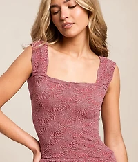 Love Letter Cropped Cami Tank Top