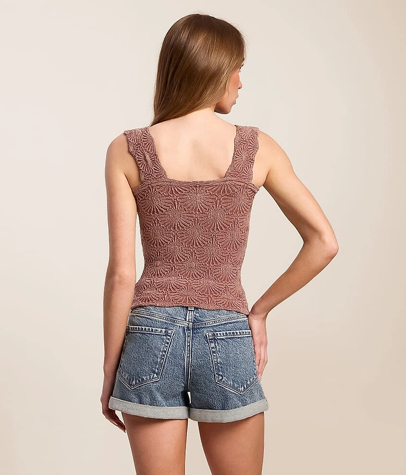 Love Letter Cropped Cami Tank Top