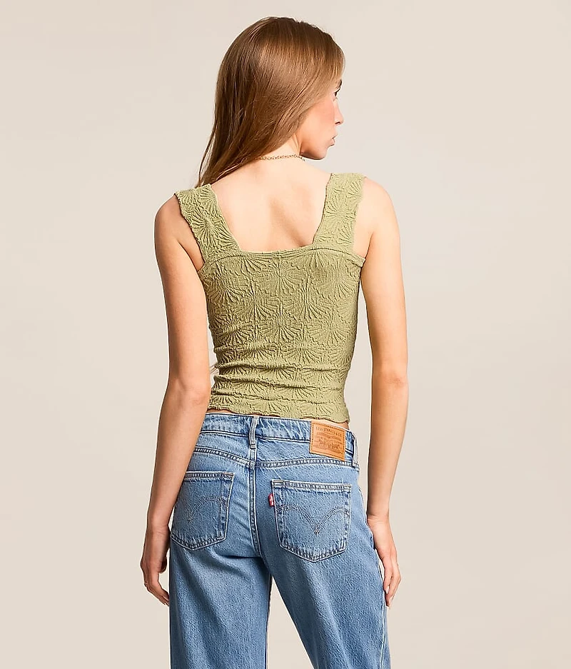 Love Letter Cropped Cami Tank Top