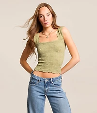 Love Letter Cropped Cami Tank Top