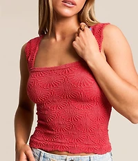 Love Letter Cropped Cami Tank Top