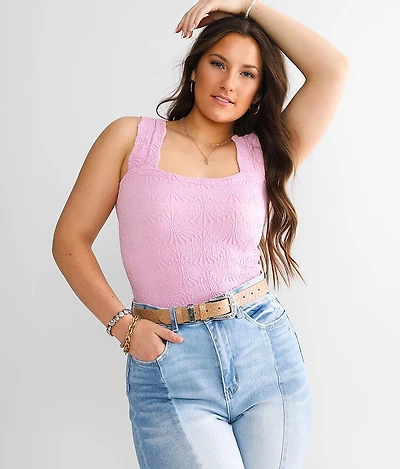 Love Letter Cropped Cami Tank Top