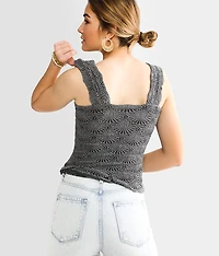 Love Letter Cropped Cami Tank Top