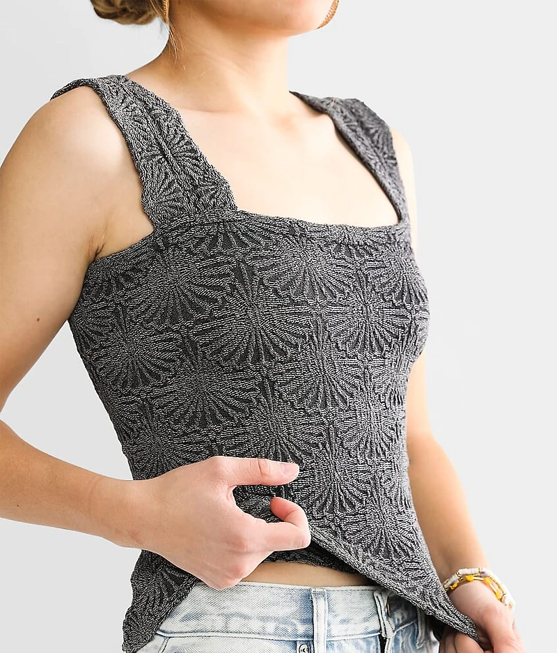 Love Letter Cropped Cami Tank Top