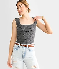 Love Letter Cropped Cami Tank Top