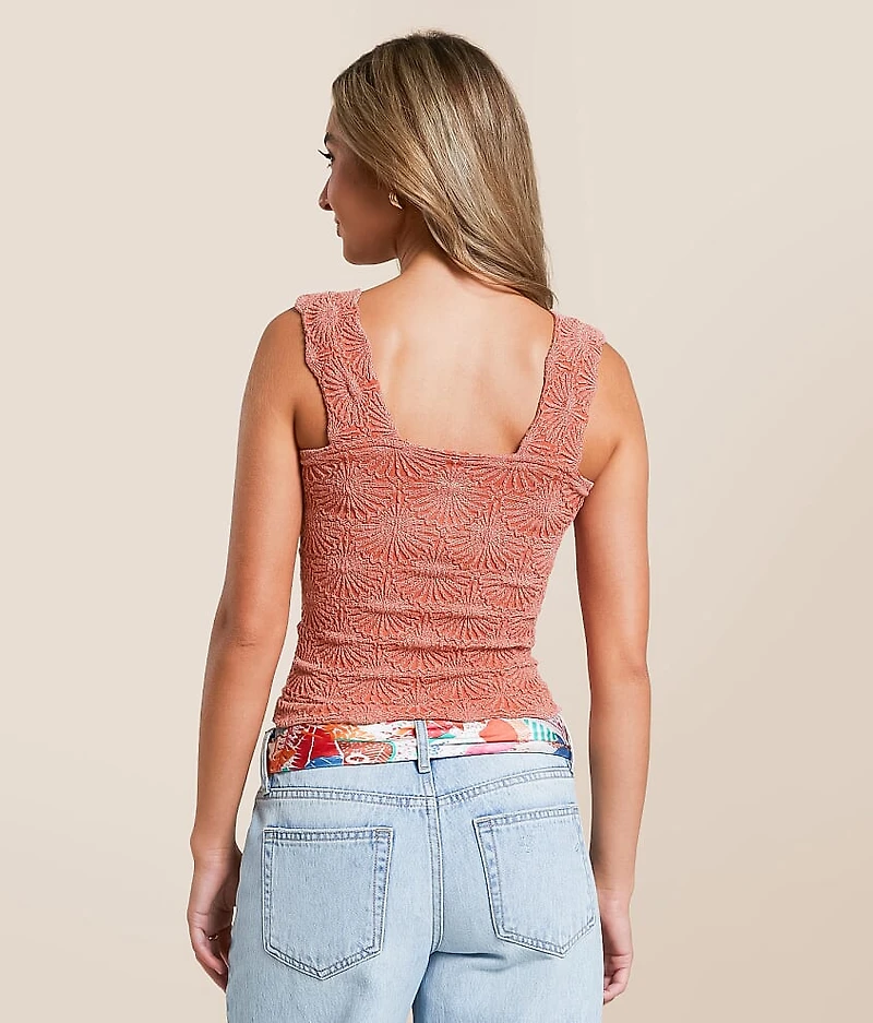 Love Letter Cropped Cami Tank Top