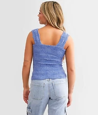 Love Letter Cropped Cami Tank Top