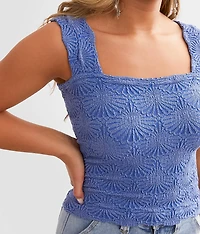 Love Letter Cropped Cami Tank Top