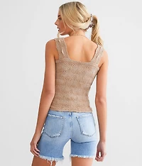 Love Letter Cropped Cami Tank Top