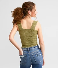 Love Letter Cropped Cami Tank Top