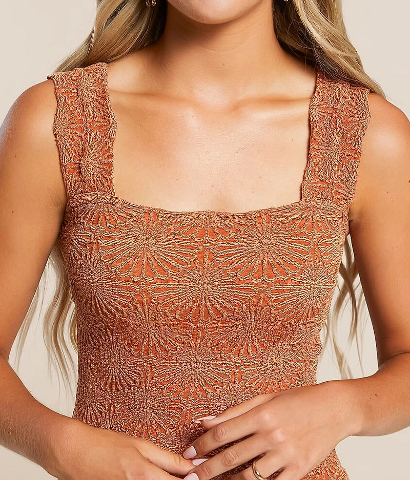 Love Letter Cropped Cami Tank Top