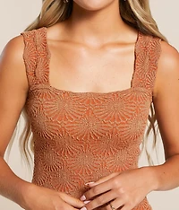 Love Letter Cropped Cami Tank Top