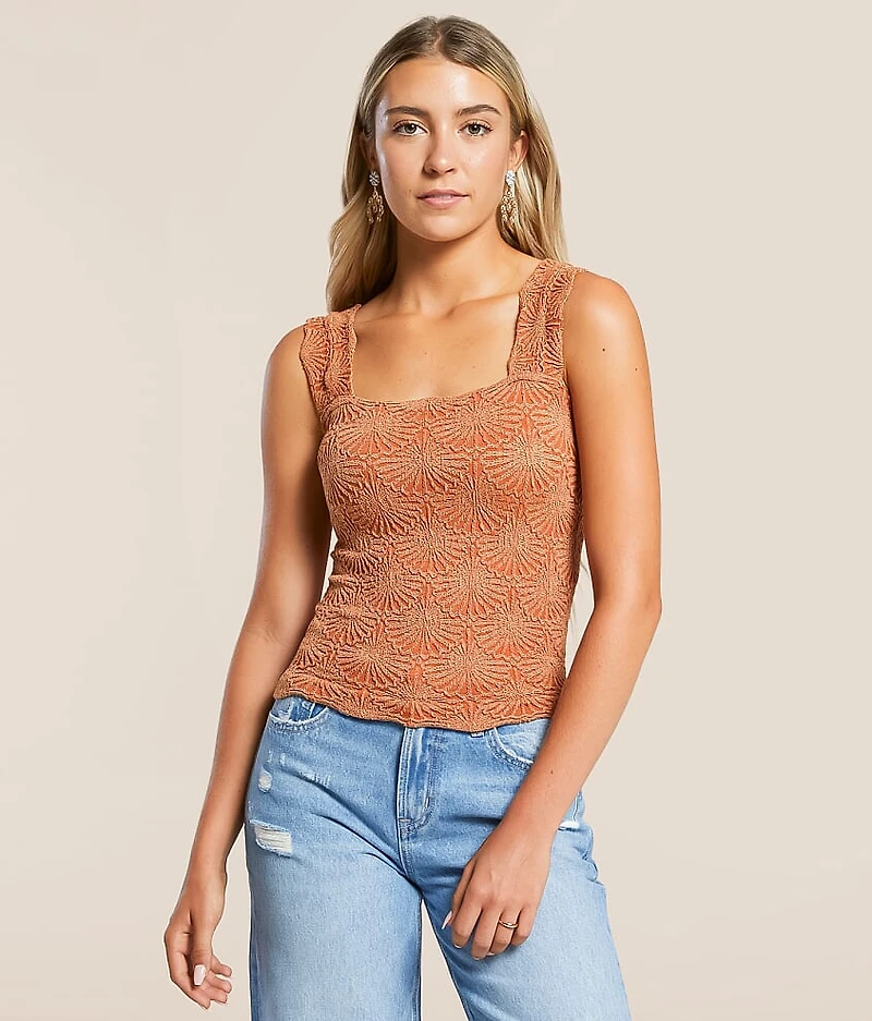 Love Letter Cropped Cami Tank Top